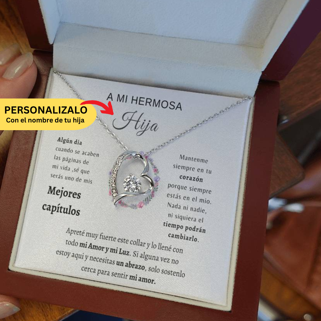 Collar de amor Eterno -Personalizado