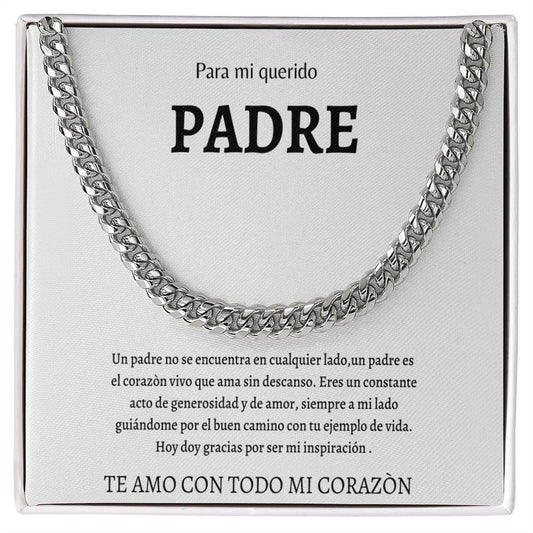 Par mi querido padre - cadena de Eslabones Cubanos