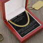 A Mi Querido Hijo - Cuban Link Chain Necklace