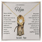 A Mi Hermosa Hija - Love Knot Necklace
