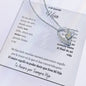 A mi Querida Hija -  Collar Forever Love