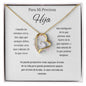 Para Mi Preciosa  Hija - Collar Forever Love