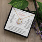 PARA MI HERMOSA HIJA | Forever Love Necklace